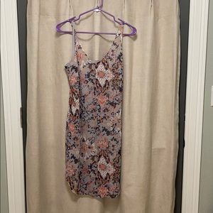 Floral tank dress